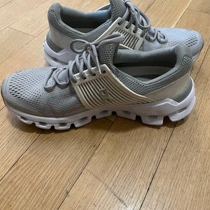 On Cloud Grey Sneakers 6